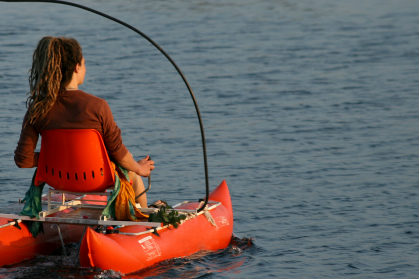 Pedal Pontoon Boat