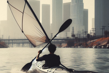 Kayak Sailing