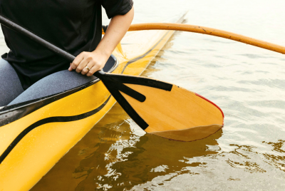Outriggers on Kayak