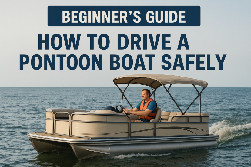 Beginner’s Guide – How to Drive a Pontoon Boat Safely